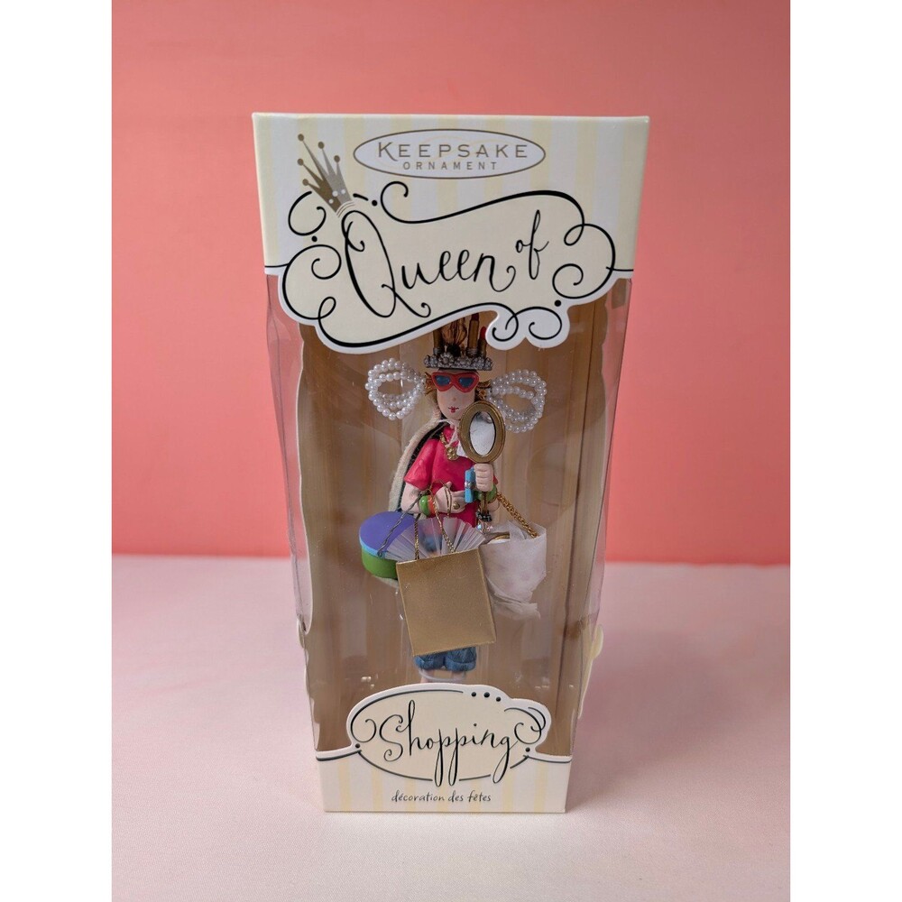 Hallmark Keepsake Ornament Queen of Shopping Christmas Decoration 2004
